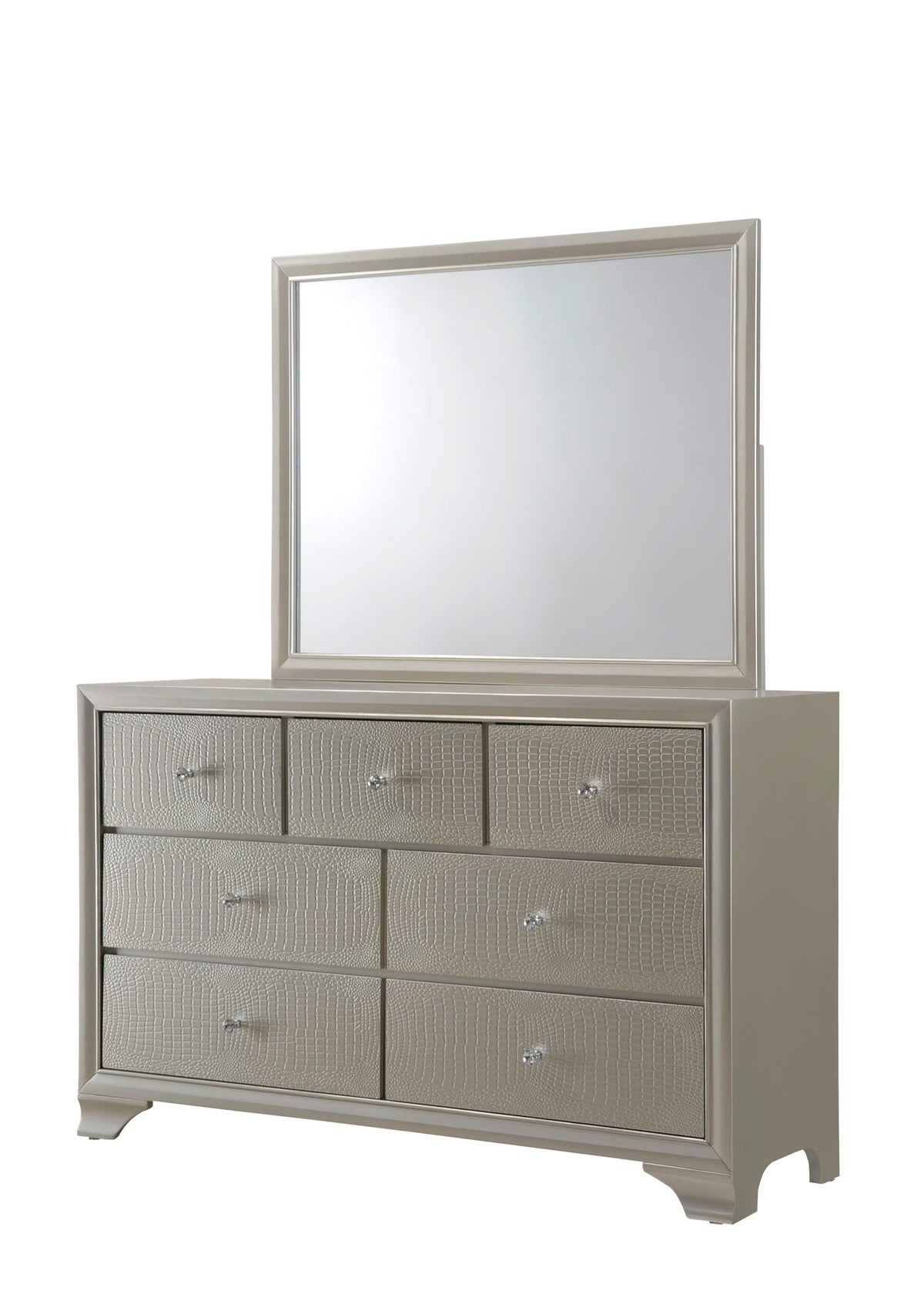 Lyssa - Queen 3 Piece Bedroom Set - Champagne