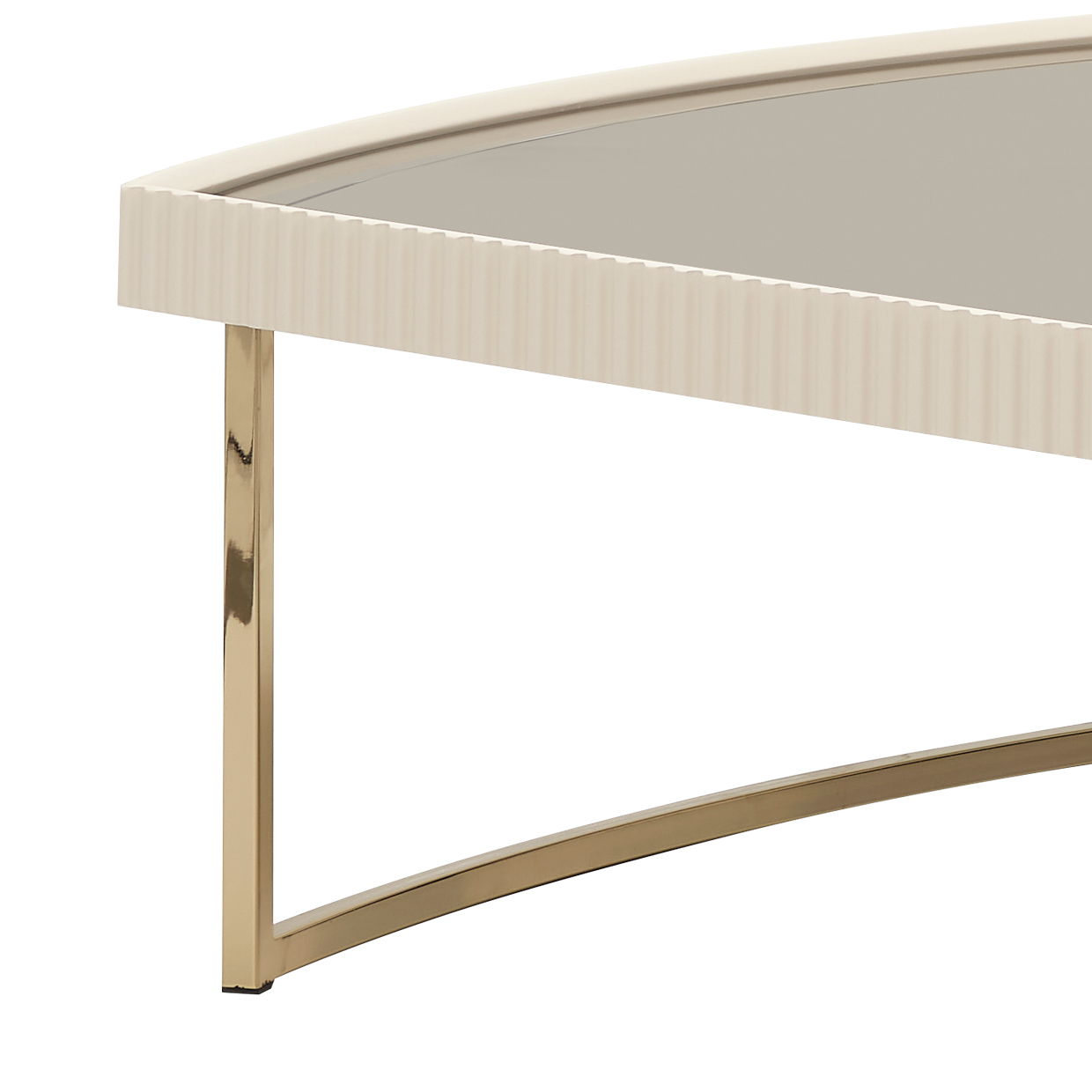 Lisbon - Cocktail Table - Silken Matte Cream