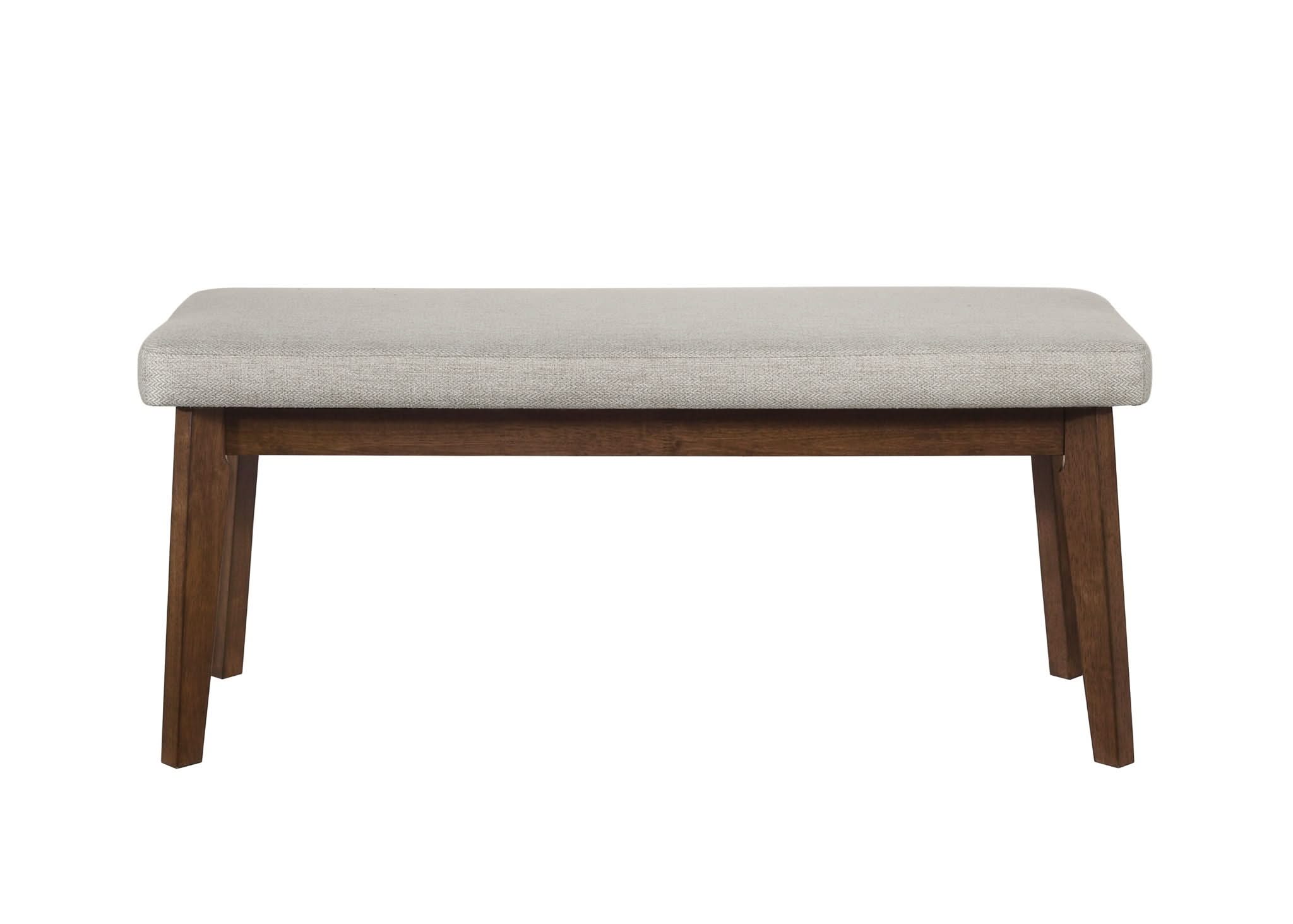 Salerno - Bench - Gray / Brown