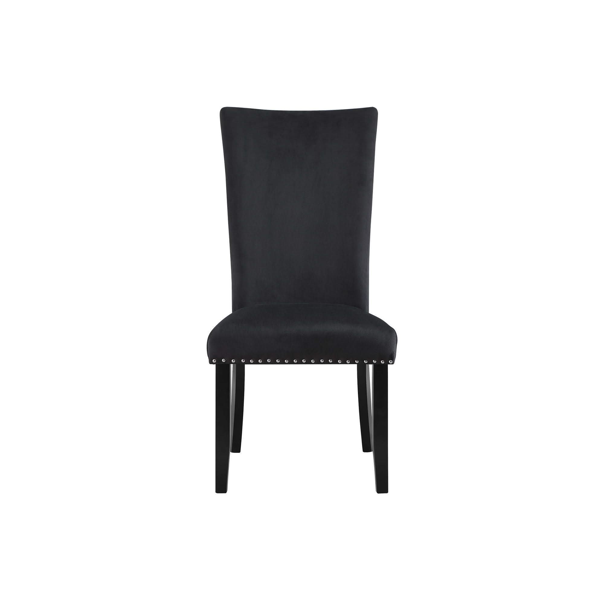 Jhoanna - 5 Pieces Dining Table Set - Black