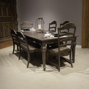 Paradise Valley - Rectangular Leg Table - Saddle Brown