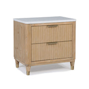 Kara - Nightstand - Cerused Natural