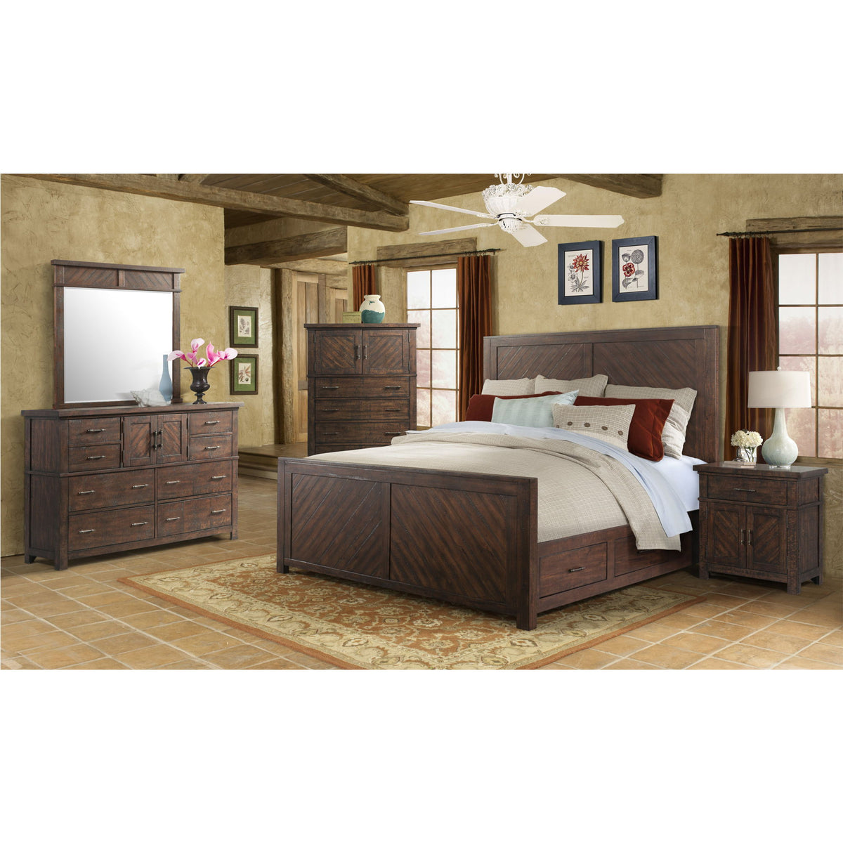 Jax - Platform Storage Bedroom Set