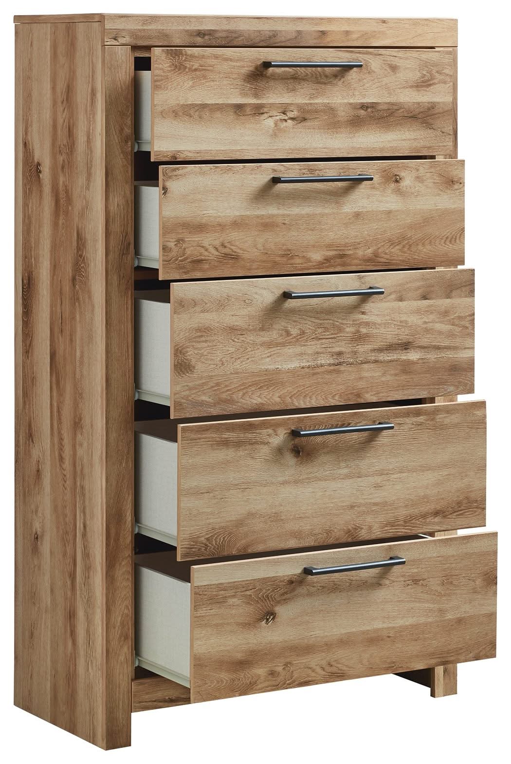 Hyanna - Five Drawer Chest - Tan Brown