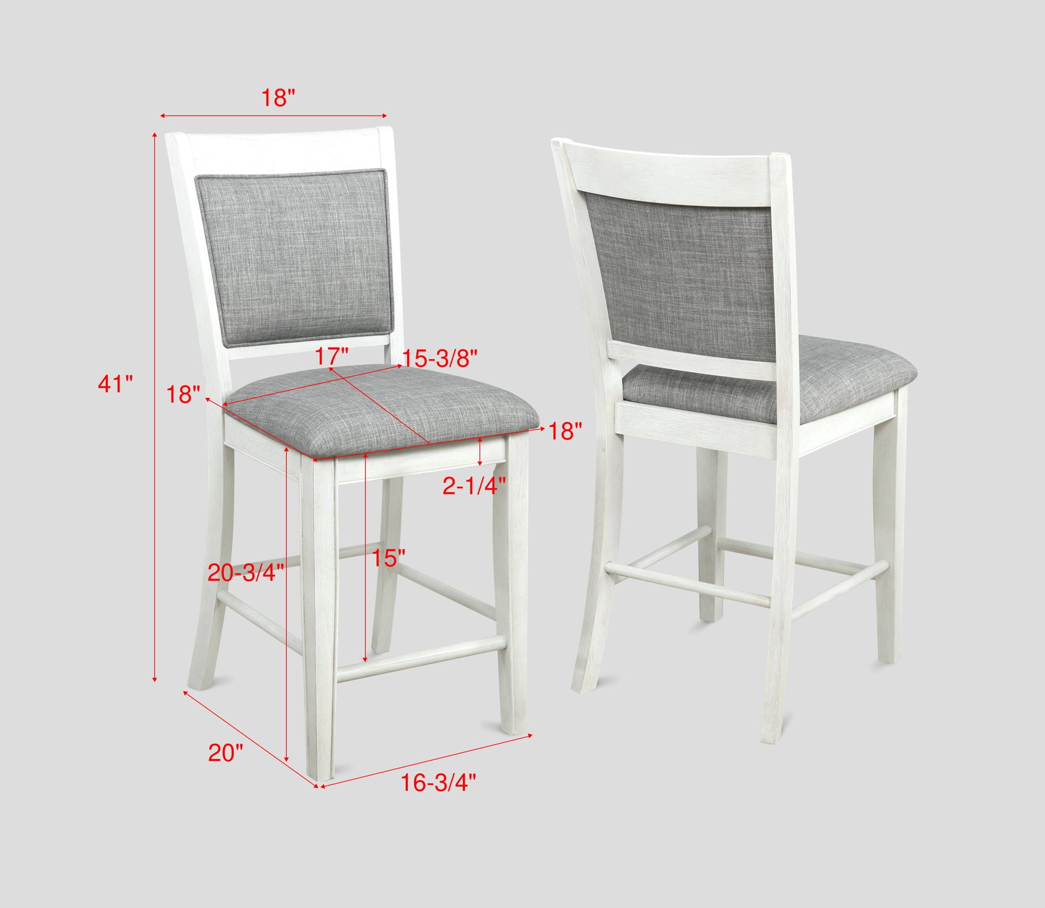 Fulton - 6 Piece Dining Room Set - Chalk White