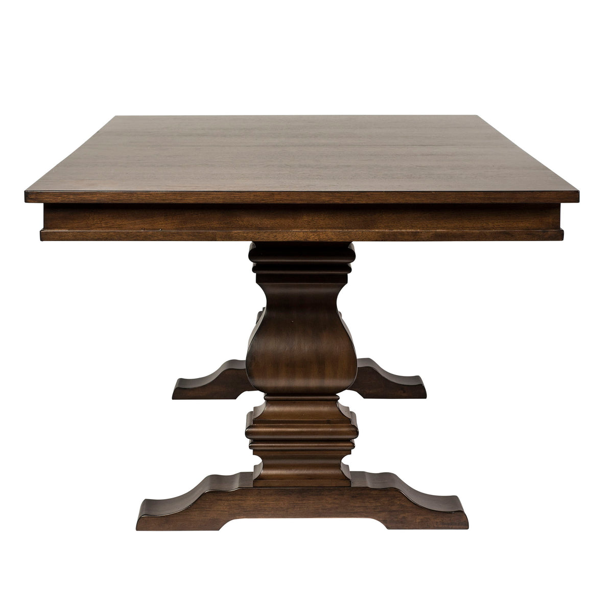 Armand - Trestle Table - Antique Brownstone