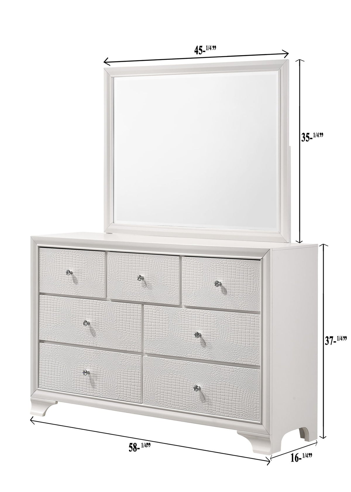 Lyssa - Queen 4 Piece Bedroom Set - Oat / Frost