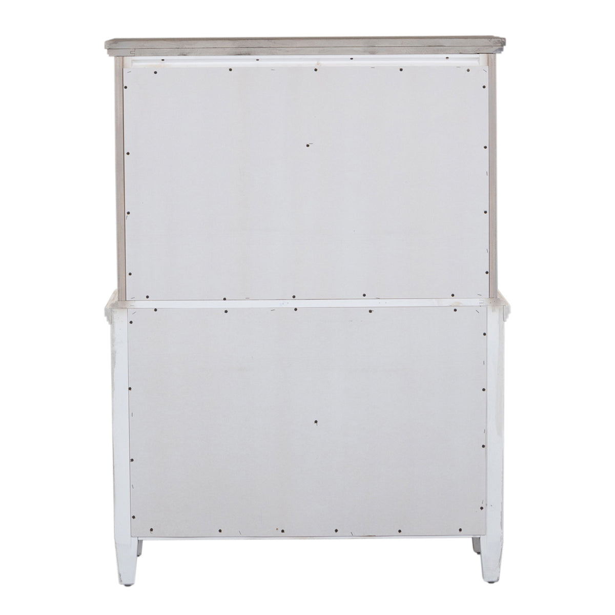 Heartland - 5 Drawer Chest - Antique White / Tobacco Tops