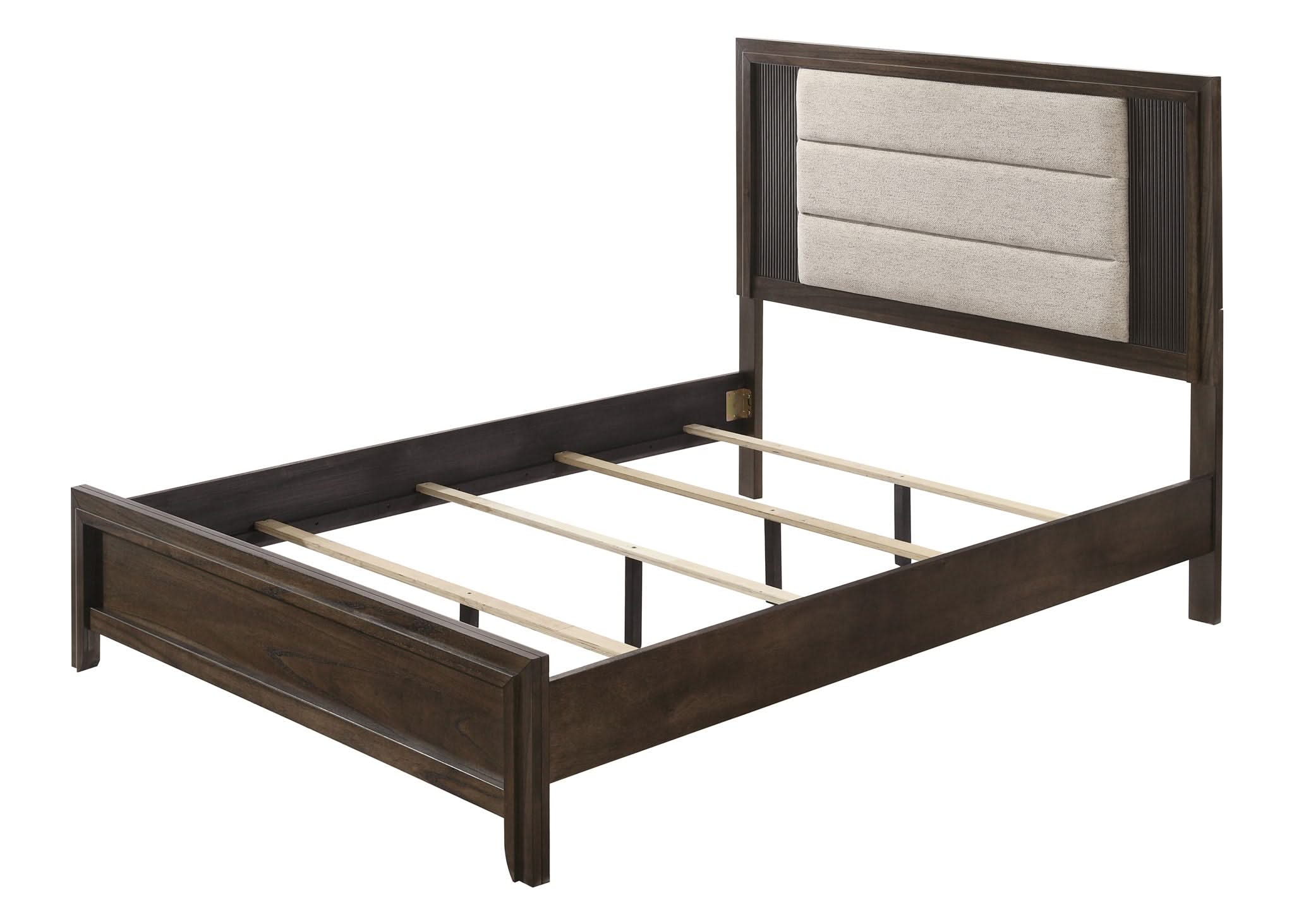 Carlton - King 5 Piece Bedroom Set - Brown