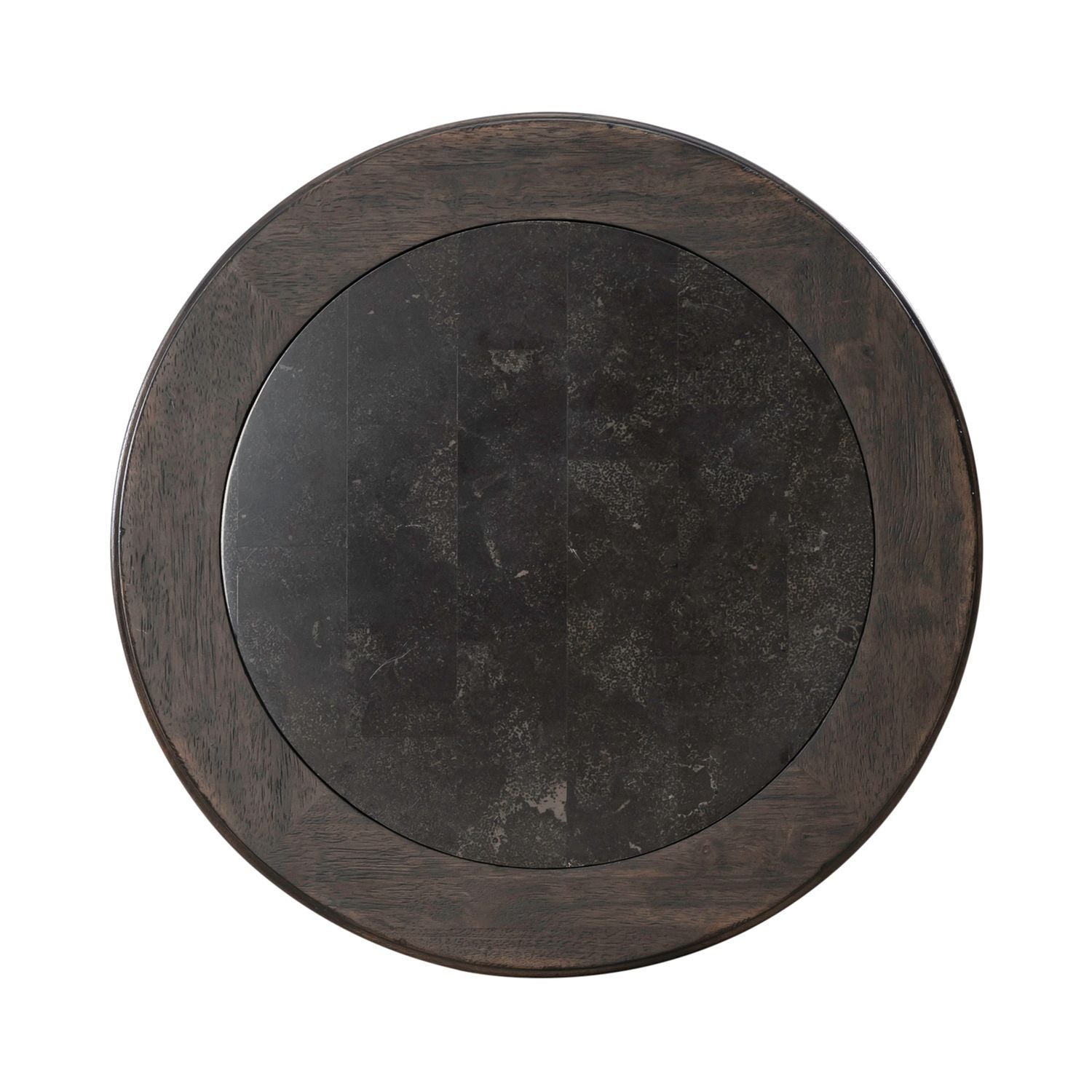 Paradise Valley - Round Chairside Table - Saddle Brown