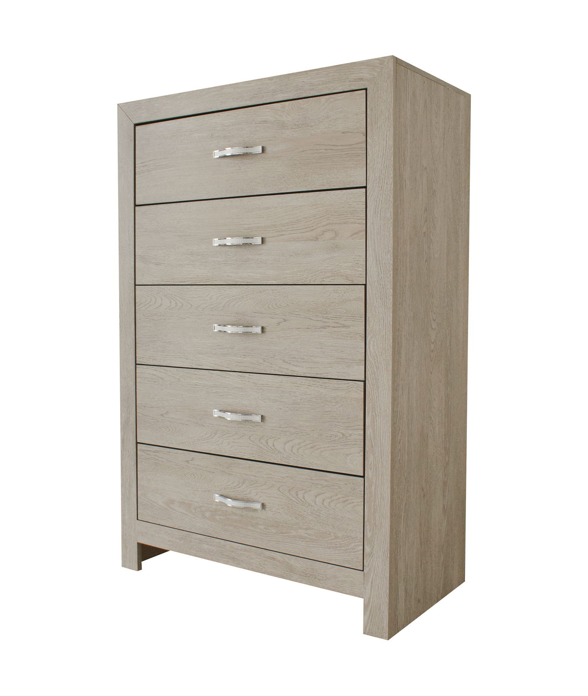 Jaylen - King 5 Piece Bedroom Set - Limed Oak