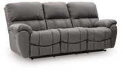 Bakerstein - Power Reclining Sofa With Adjustable Headrest - Galaxy