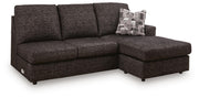 Lentiz - RAF Sofa Chaise - Onyx