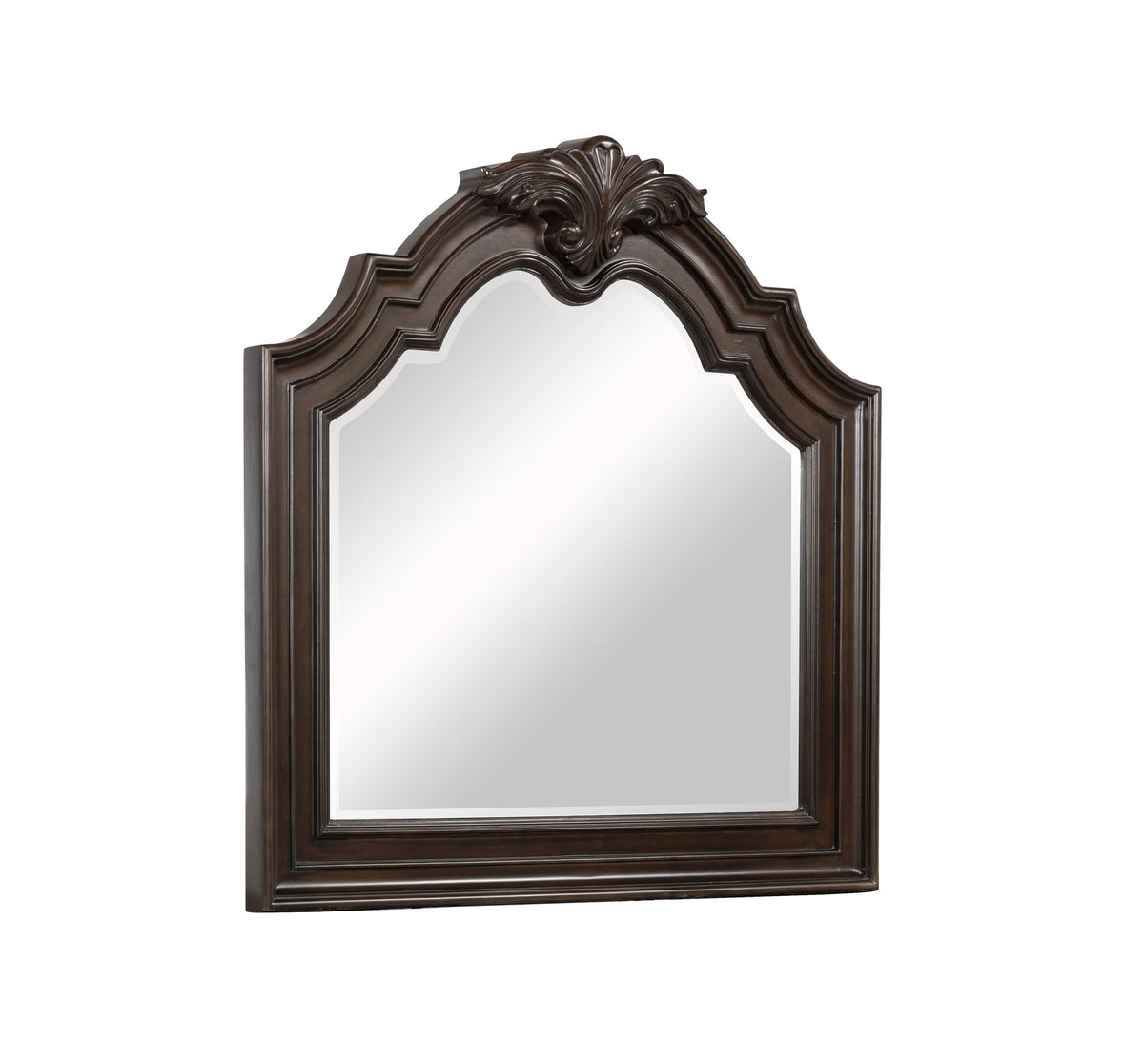 Ludwig - Dresser & Mirror- Dark Brown