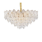 Michael Amini Lighting - Orlisse 18-Light Acrylic Chandelier - Gold