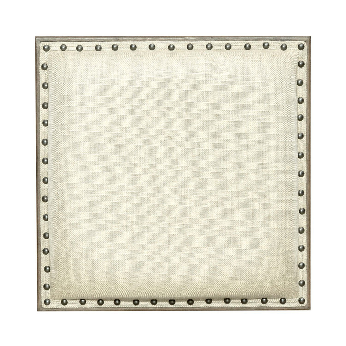 Americana Farmhouse - Upholstered Console Stool - Dusty Taupe