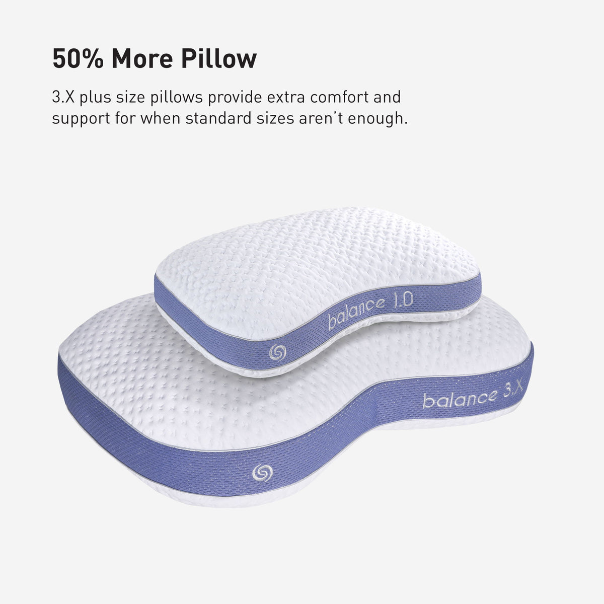 Balance 3.X - Cuddle Curve Pillow - White