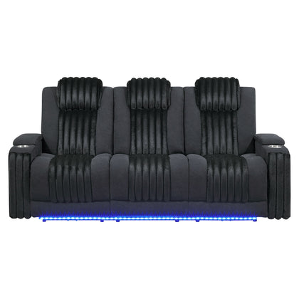 Duran - Power Reclining Sofa With Power Headrest