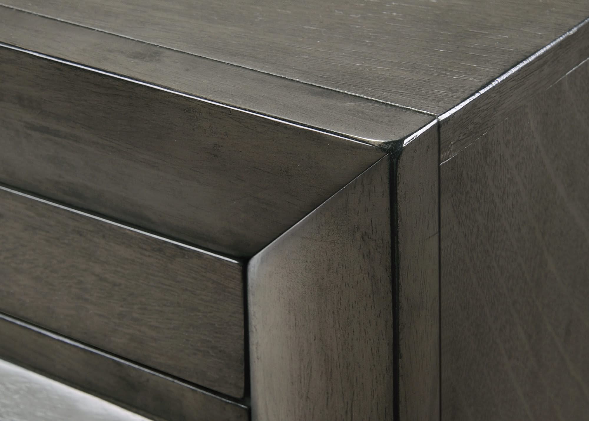 Emily - King 5 Piece Bedroom Set - Gray
