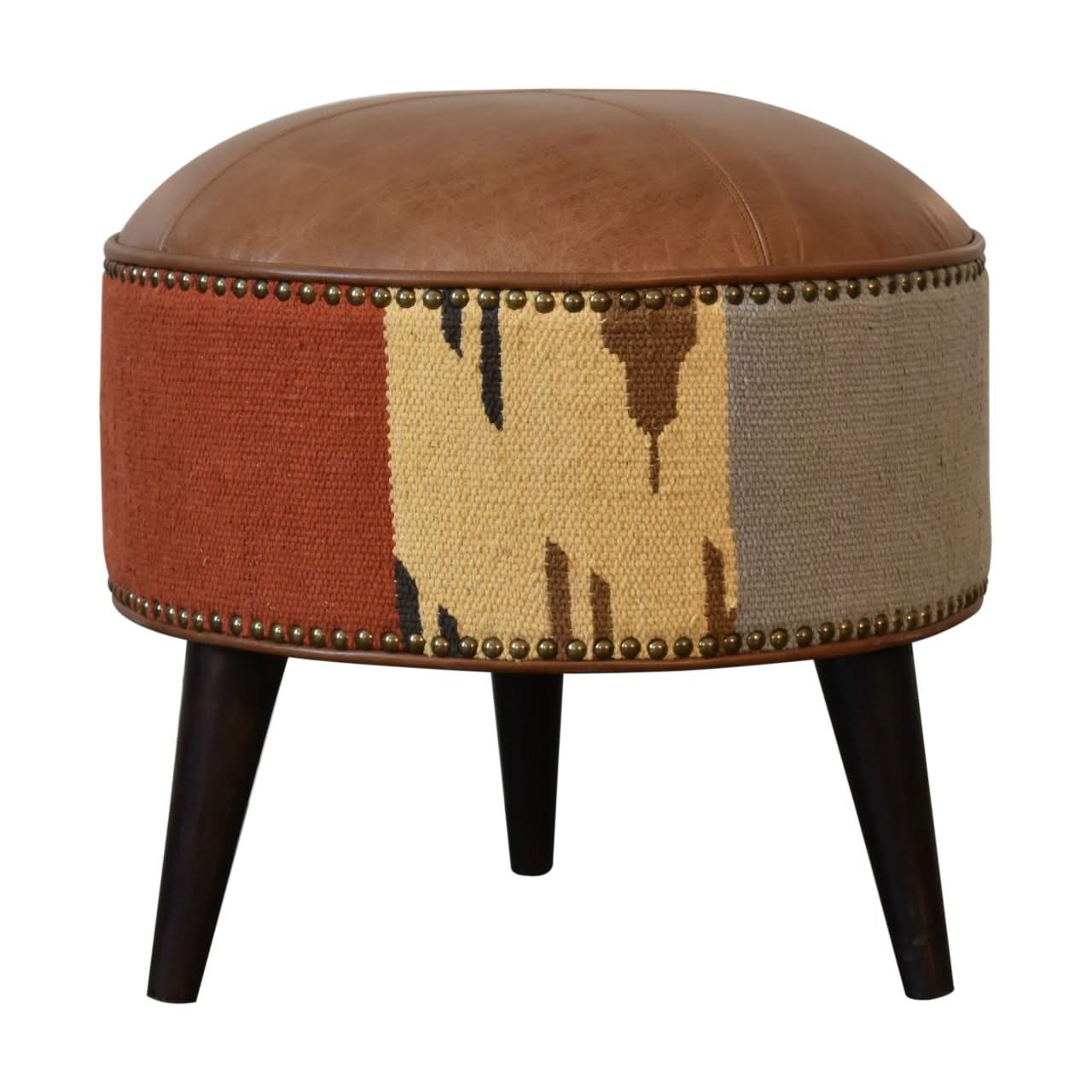 Footstool - Brown