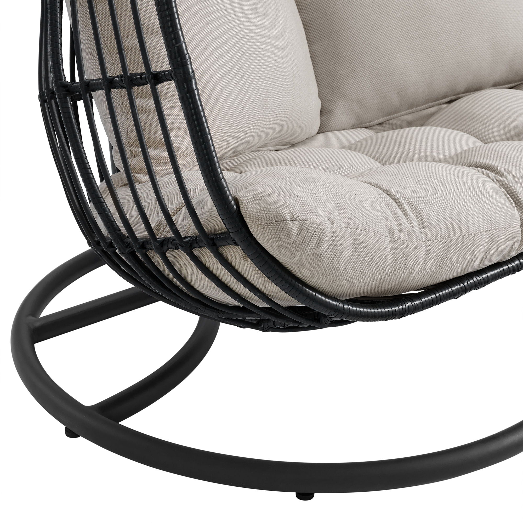Playa - Double Swing Chair Complete - Dark Gray