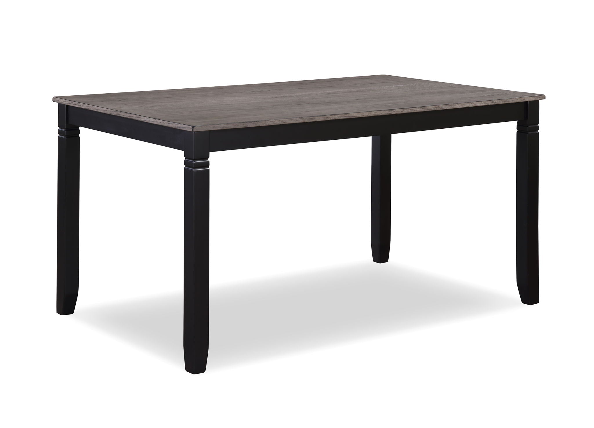 Paige - 6 Piece Dinette Set With Bench - Dark Brown