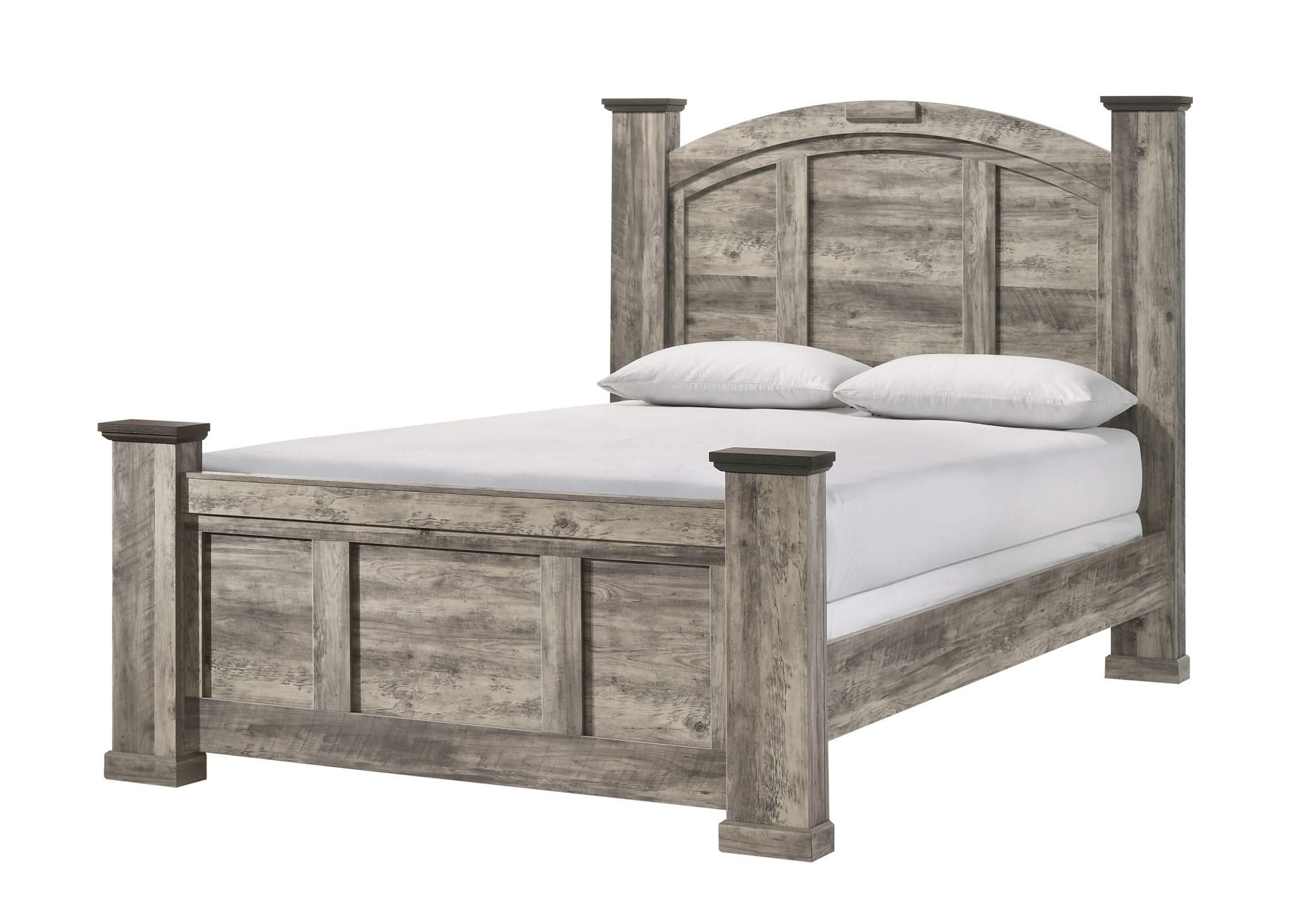 Ella-Mae - Queen 4 Piece Bedroom Set - Gray