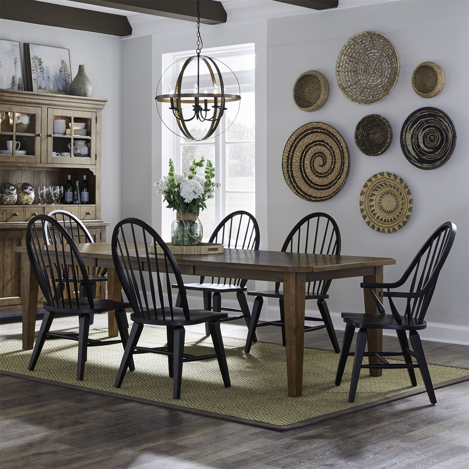 Hearthstone Ridge - Rectangular Table Set