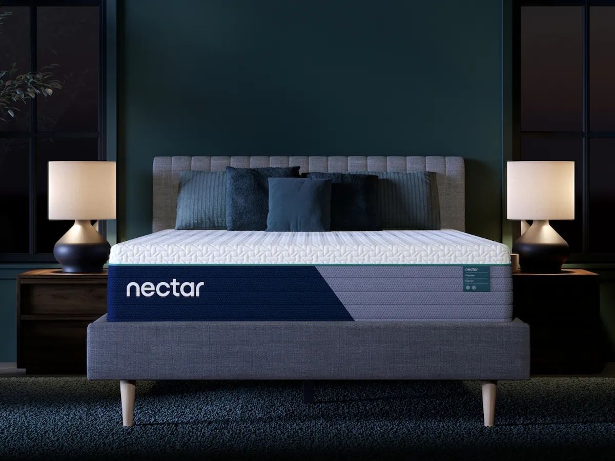 Nectar Premier Hybrid - Twin XL Mattress - Fabric - White