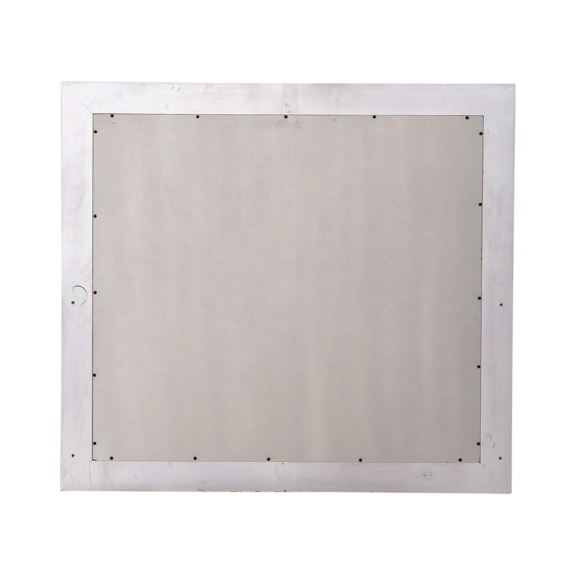River Place - Mirror - Riverstone White & Tobacco