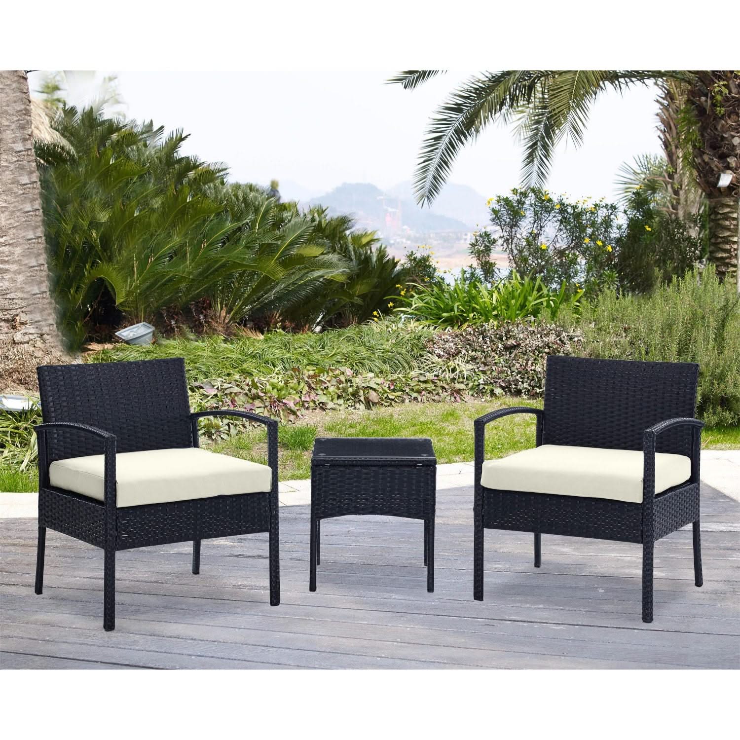 Noli - 3 Piece Outdoor Patio Set
