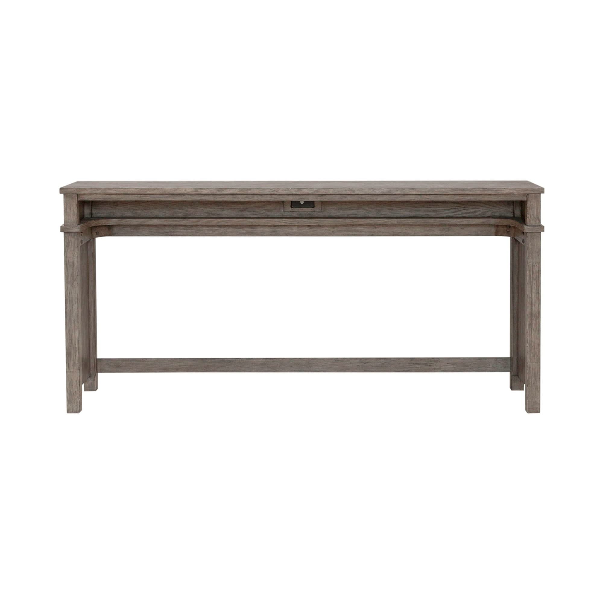 Skyview Lodge - Console Bar Table - Cobblestone