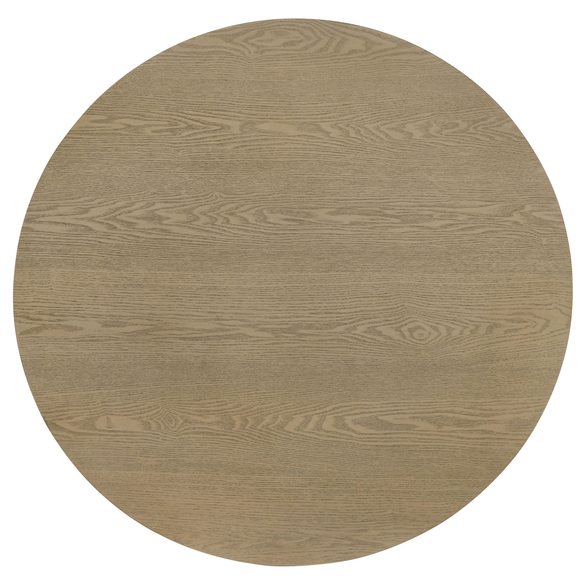 Hamlyn 2-piece Round Fluted Coffee and End Table Set Natural Oak