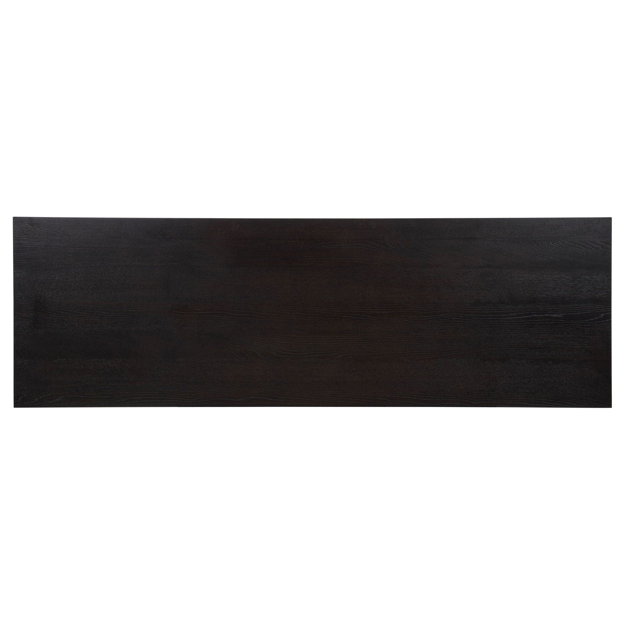 Harkes 75-inch 3-drawer Computer Desk with Adjustable Shelf Coffee Bean