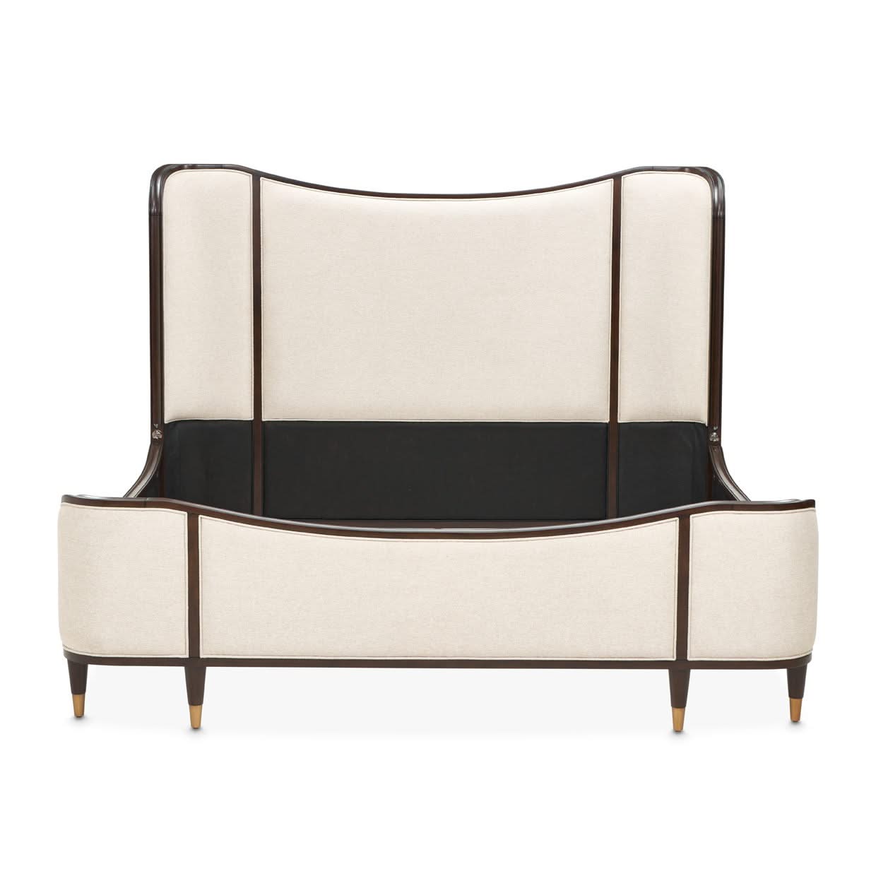 Camellia Field - Upholstered Panel Bed