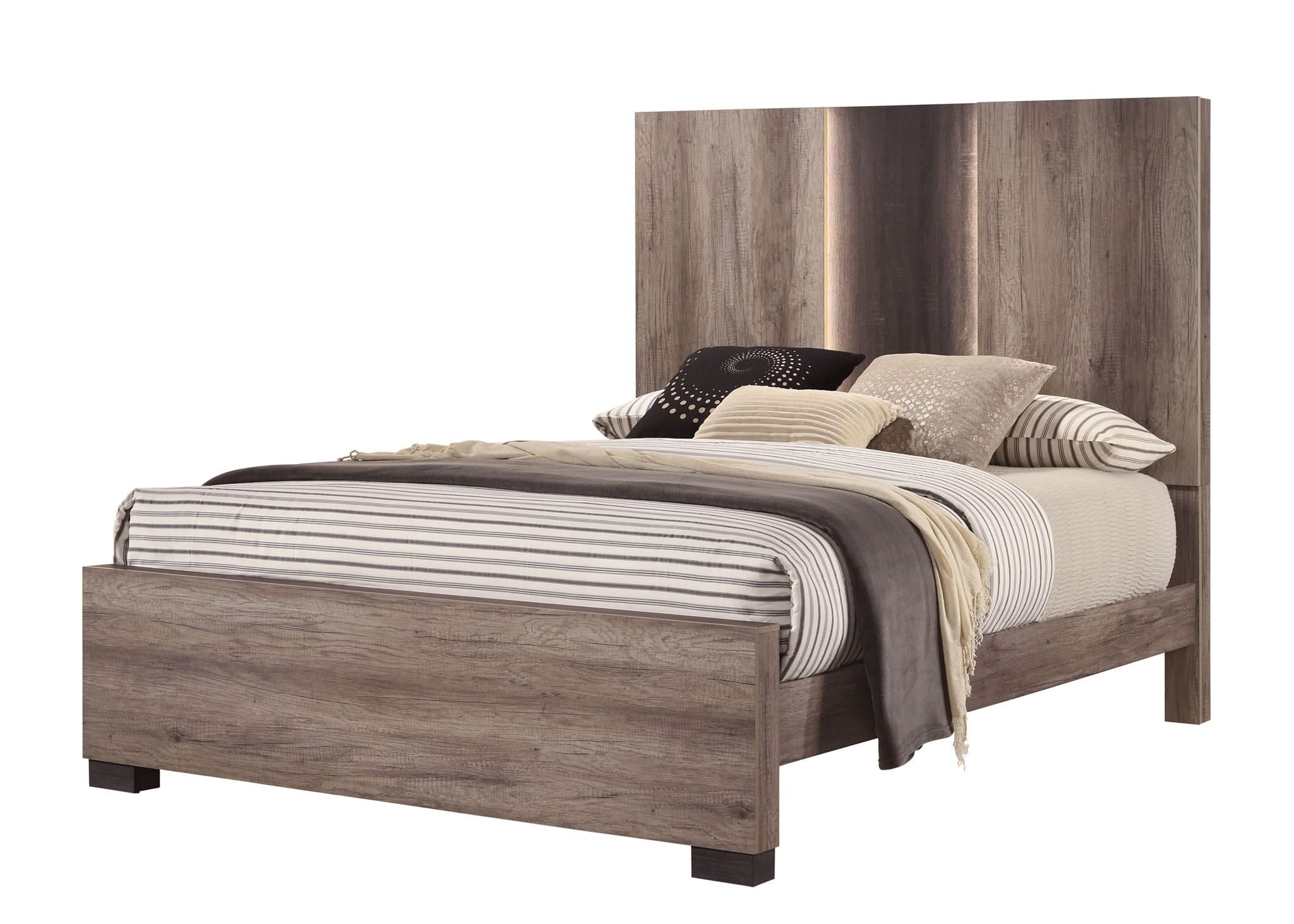 Rangley - King 5 Piece Bedroom Set - Dark Gray
