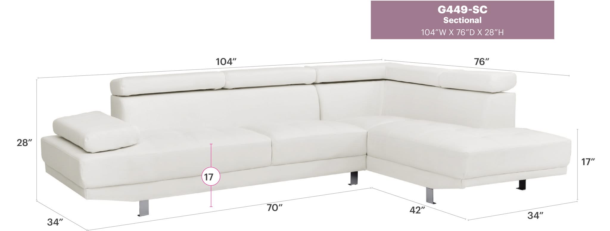 Riveredge - Comfort Sectional