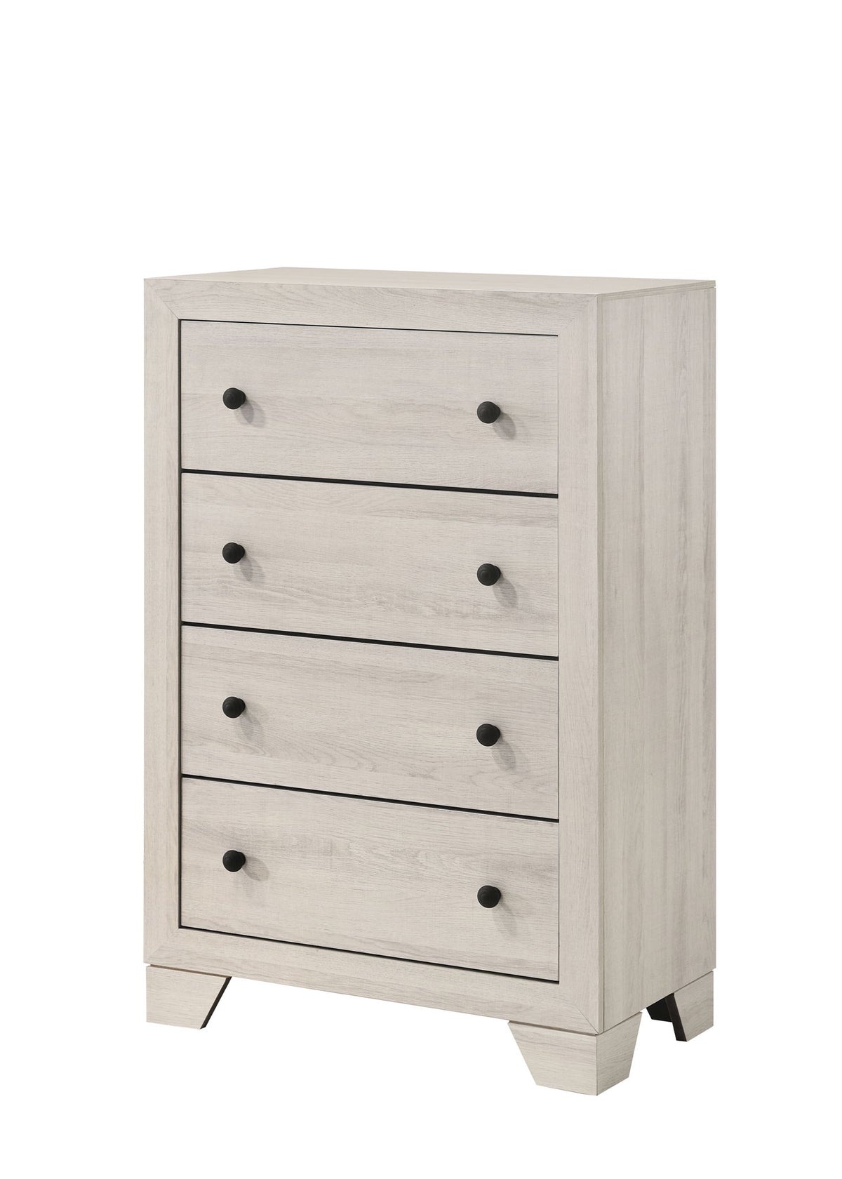 Atticus - Twin 5 Piece Bedroom Set - White