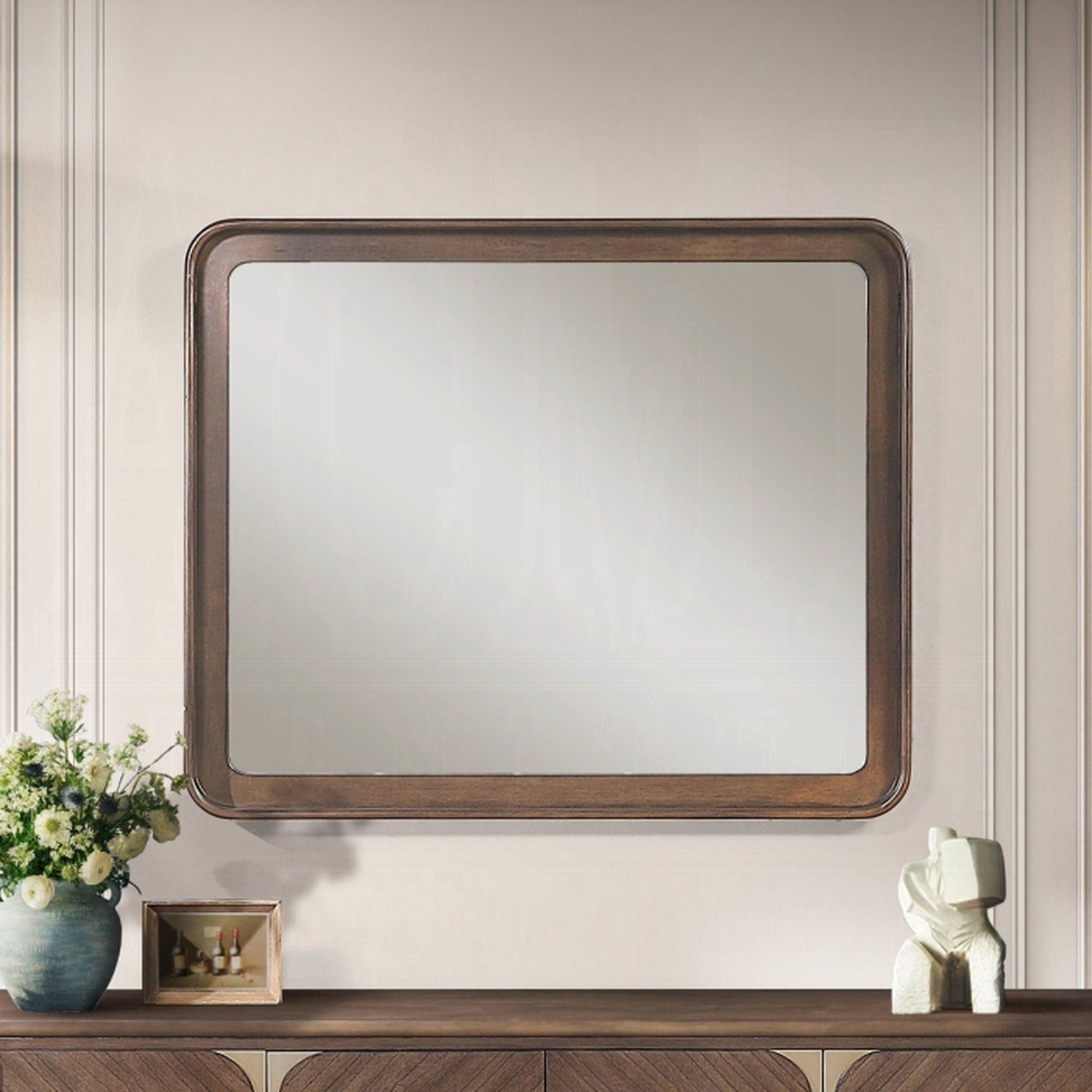 Ouida - Mirror - Brown / Gold