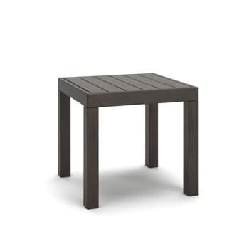 Mesa Valley - Square End Table - Dark Brown