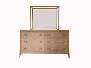 6 Drawer Dresser - Latte