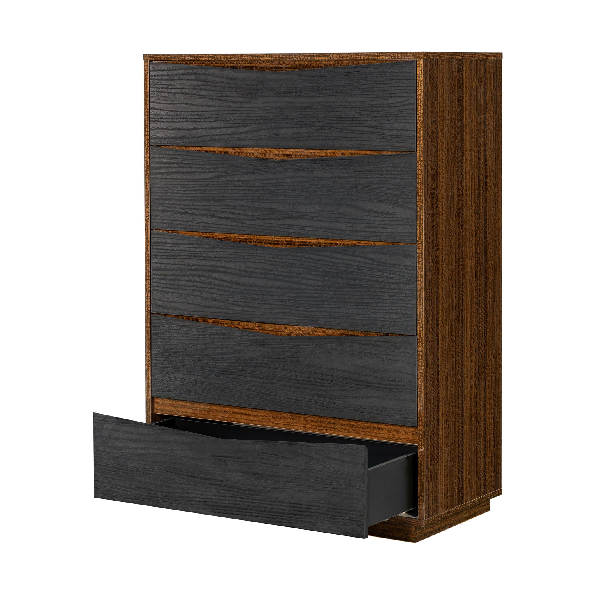 Kayner - 5-Drawer Chest - Charcoal