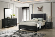 Charlie - King 4 Piece Bedroom Set - Charcoal