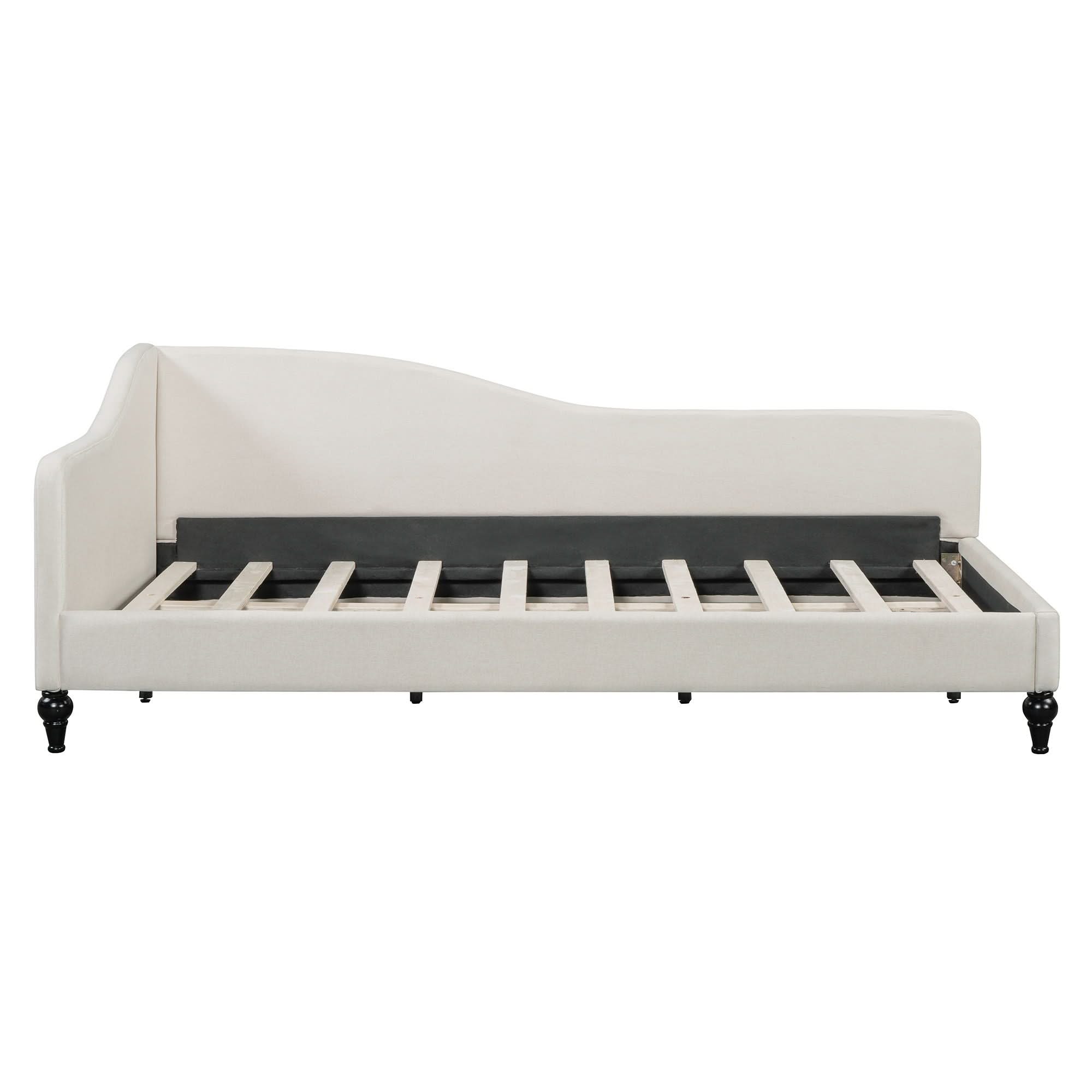 Modern L Shaped Daybed With Legs