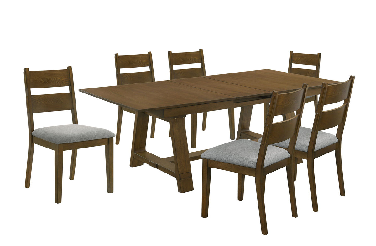 Everly - Side Chair (Set of 2) - Brown