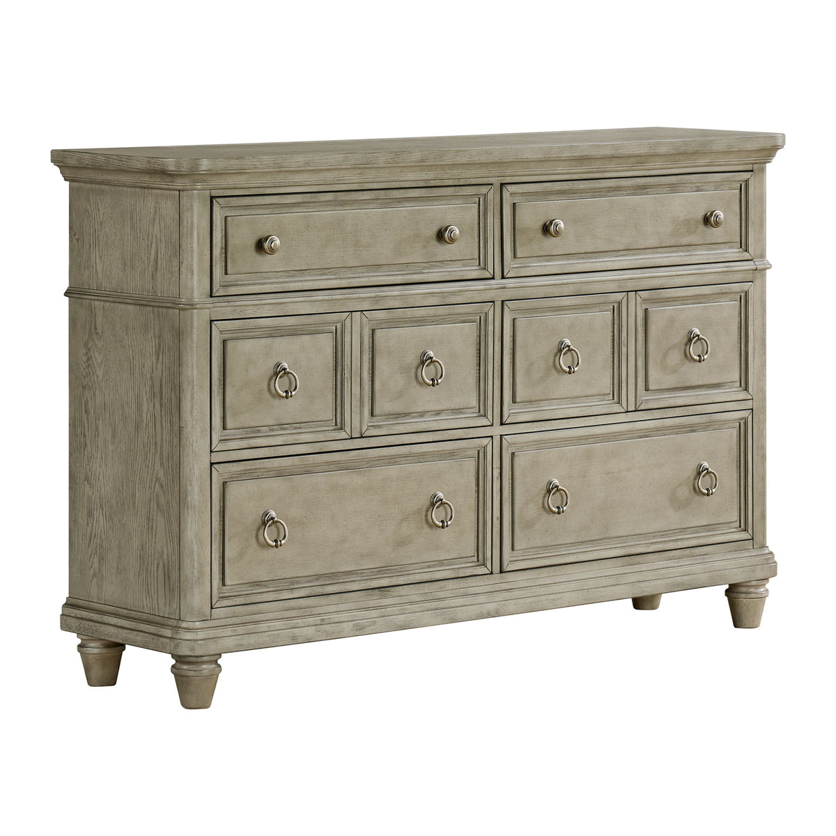 Whit-Ash - Panel Bedroom Set