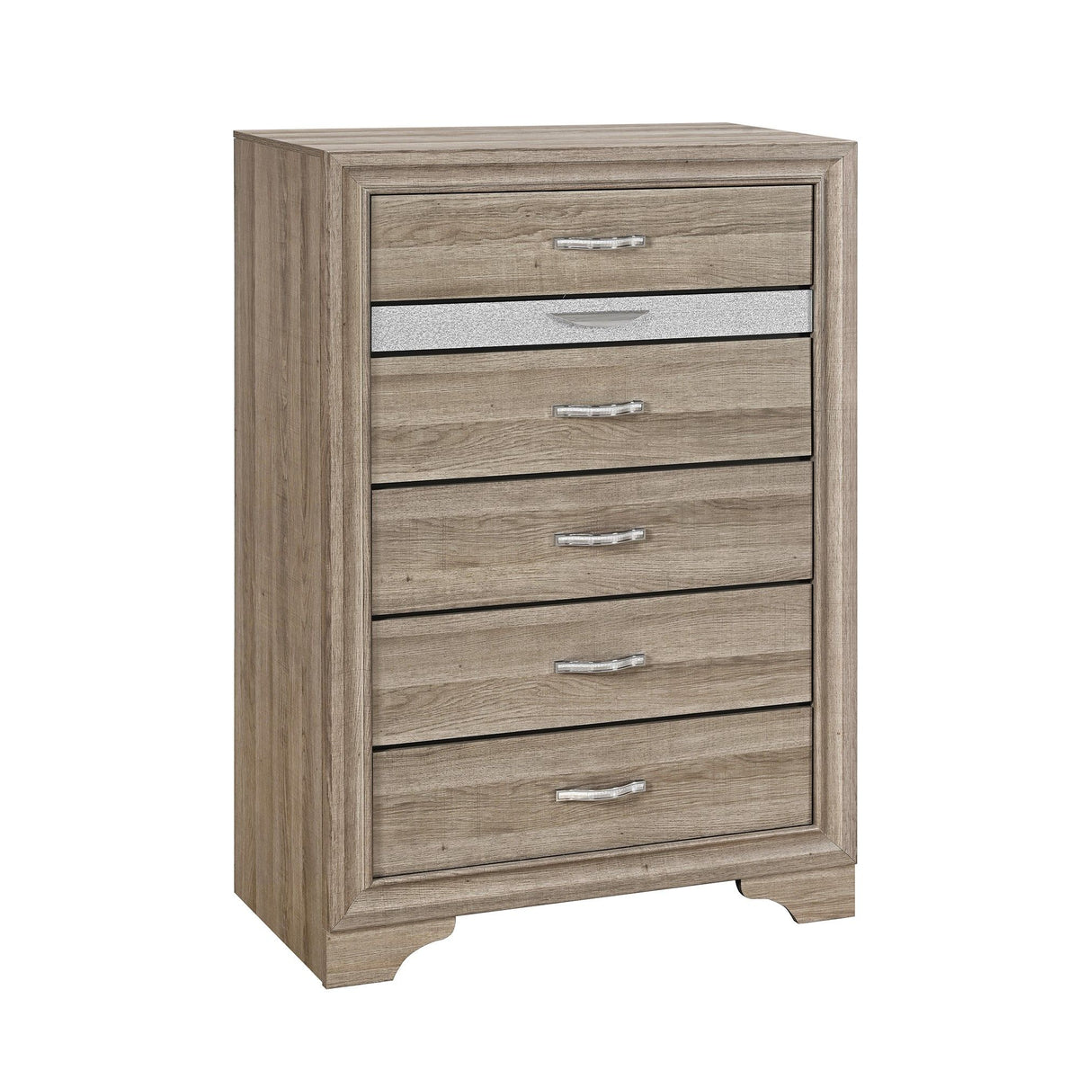 Ryder - 5 Piece Bedroom Set With Drawer Footboard