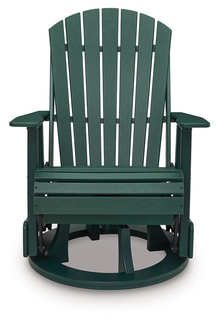 Shell Beach - Swivel Glider Chair - Green