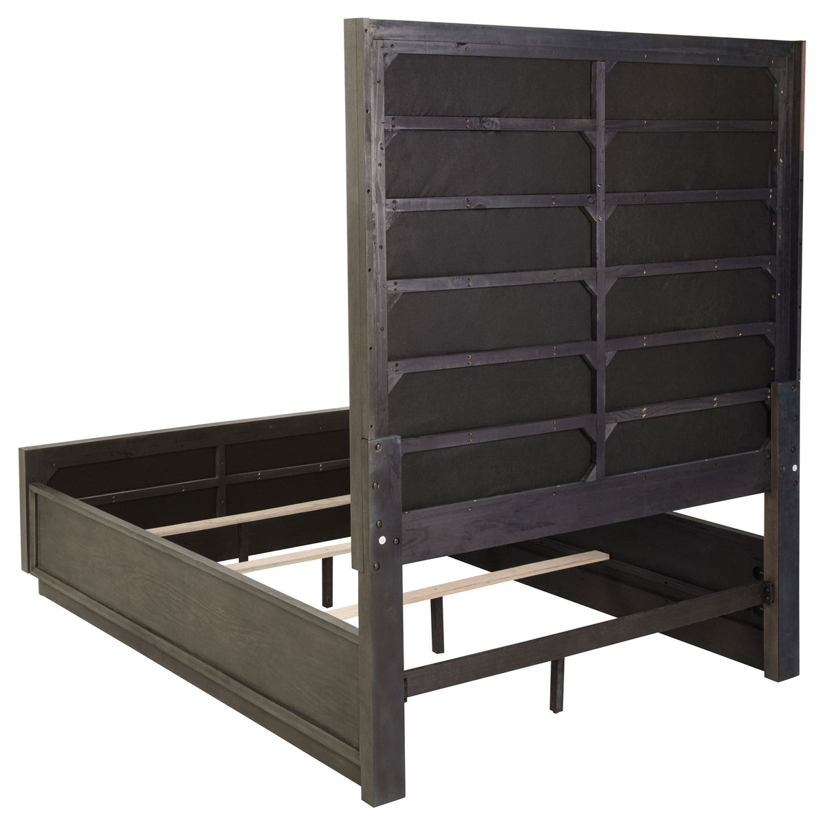 Durango 80-inch Queen Panel Bed Taupe Oak