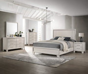 Charlie - Full 5 Piece Bedroom Set - White